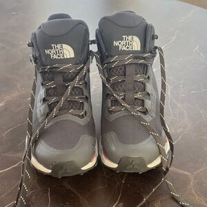 The North Face Black and Gray Sneakers
